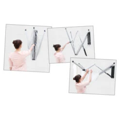 Brabantia Wanddroger Wallfix 24 Meter -Meubel Pracht 123 3716