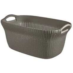 Curver Wasmand Knit Harvest Brown 40 Liter