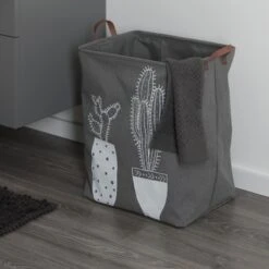 Sealskin Wasmand Cactus Grijs -Meubel Pracht 123 3741