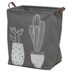 Sealskin Wasmand Cactus Grijs -Meubel Pracht 123 3742