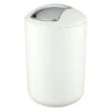 Wenko Prullenbak Brasil Wit 6,5 Liter