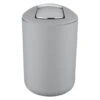 Wenko Prullenbak Brasil Grijs 6,5 Liter -Meubel Pracht 123 3845