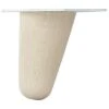 Duraline Meubelpoot Danish Leg Ovar 10 Cm -Meubel Pracht 123 385