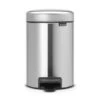 Brabantia Pedaalemmer New Icon RVS 3 Liter 2 Brabantia Pedaalemmer New Icon RVS 3 Liter -Meubel Pracht 123 3929