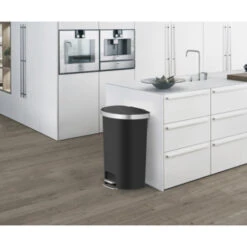 EKO Hana Semi-Round Pedaalemmer 55L Met Ingebouwde Wielen -Meubel Pracht 123 3980