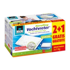 Bison Vochtvreter Navulling Ultra Neutraal 2+1 Gratis 3 Kg