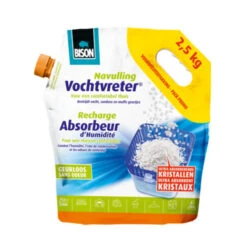 Bison Vochtvreter Navulling Kristallen Neutraal Stazak 2,5 Kg