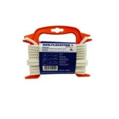 BIROLEN LIJN 8MM 8ST GEVL.POLY WIT 5MTR