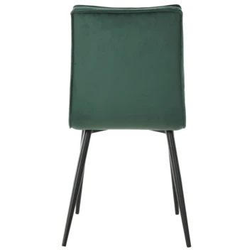 GAMMA Eetkamerstoel Nicolet Velvet Mosgroen 7 GAMMA Eetkamerstoel Nicolet Velvet Mosgroen - Afbeelding 5