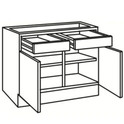 Klassik 60 Onderkast 106-6 Wit 100 Cm -Meubel Pracht 123 4140