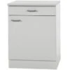 Klassik 60 Onderkast 606-6 Wit 60 Cm -Meubel Pracht 123 4145