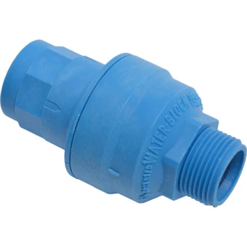 Sanivesk Waterslot Instelbaar 3/4"F Blauw 3 Sanivesk Waterslot Instelbaar 3/4"F Blauw