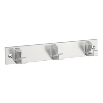 Kapstok Kristel 3 Haaks Aluminium 210mm 3 Kapstok Kristel 3 Haaks Aluminium 210mm