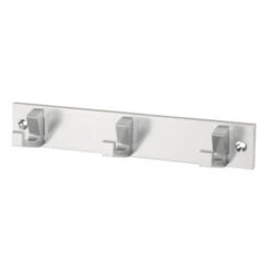 Kapstok Kristel 3 Haaks Aluminium 210mm 10 Kapstok Kristel 3 Haaks Aluminium 210mm -Meubel Pracht 123 417