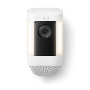 Ring Spotlight Cam Pro Bedraad Wit 3 Ring Spotlight Cam Pro Bedraad Wit