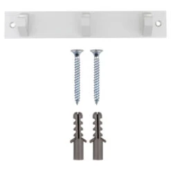 Kapstok Kristel 3 Haaks Aluminium 210mm 13 Kapstok Kristel 3 Haaks Aluminium 210mm -Meubel Pracht 123 420