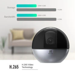 Ezviz C6W Binnencamera Zwart -Meubel Pracht 123 4229