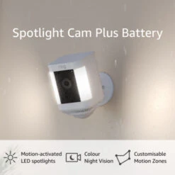 Ring Spotlight Cam Plus Plug-in Zwart 21 Ring Spotlight Cam Plus Plug-in Zwart -Meubel Pracht 123 4246