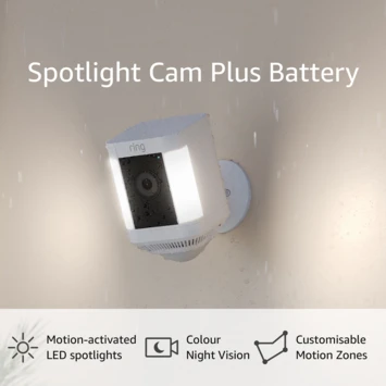 Ring Spotlight Cam Plus Plug-in Zwart 11 Ring Spotlight Cam Plus Plug-in Zwart - Afbeelding 9