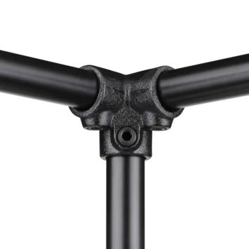 Novidade Steigerbuis Buiskoppeling Hoekstuk 3-weg Zwart Ø 42mm 3 Novidade Steigerbuis Buiskoppeling Hoekstuk 3-weg Zwart Ø 42mm