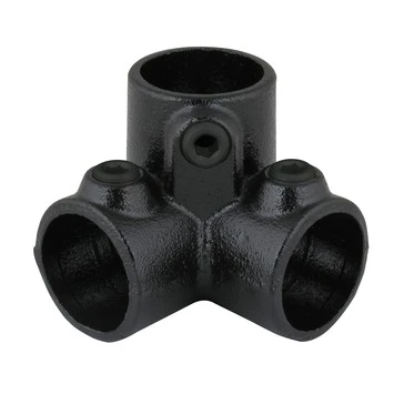 Novidade Steigerbuis Buiskoppeling Hoekstuk 3-weg Zwart Ø 42mm 4 Novidade Steigerbuis Buiskoppeling Hoekstuk 3-weg Zwart Ø 42mm - Afbeelding 2