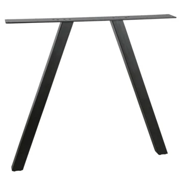 WOOOD Tafelonderstel 2-standen Vierkant Metaal 4 WOOOD Tafelonderstel 2-standen Vierkant Metaal - Afbeelding 2