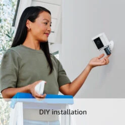 Ring Spotlight Cam Plus Batterij Zwart -Meubel Pracht 123 4317