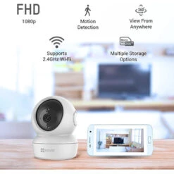 Ezviz C6N Binnencamera Wit 11 Ezviz C6N Binnencamera Wit -Meubel Pracht 123 4342