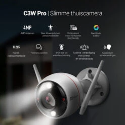 Ezviz C3W Pro Buitencamera Wit -Meubel Pracht 123 4393