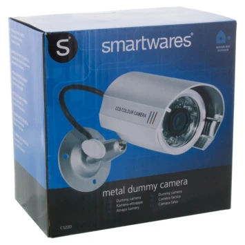 Smartwares Dummy Camera CS22D Binnen/Buiten Aluminium 16 Smartwares Dummy Camera CS22D Binnen/Buiten Aluminium - Afbeelding 14