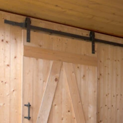 Starx Schuifdeursysteem Industrieel Mat Zwart Complete Set Met Hangrollen 9 Starx Schuifdeursysteem Industrieel Mat Zwart Complete Set Met Hangrollen -Meubel Pracht 123 4596