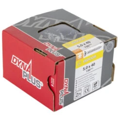 Dynaplus Schroef Universeel Platkop Verzinkt TX-25 5.0x40 150 Stuks -Meubel Pracht 123 4629