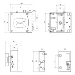 GAMMA Veiligheidsoplegslot SKG 2-sterren Rechts 6 GAMMA Veiligheidsoplegslot SKG 2-sterren Rechts -Meubel Pracht 123 4636