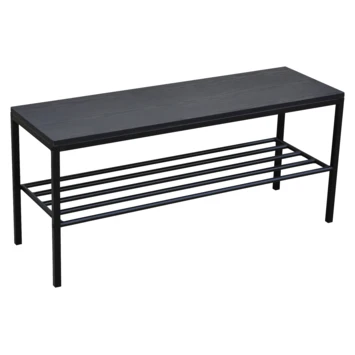 GAMMA Halbank Jaap Metaal/mdf Zwart 4 GAMMA Halbank Jaap Metaal/mdf Zwart - Afbeelding 2