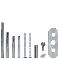 Hako Raamkruk Mundial Links Aluminium Afsluitbaar -Meubel Pracht 123 4702