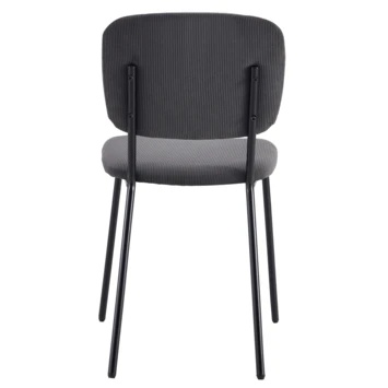 GAMMA Eetkamerstoel Job Rib Warmgrijs 6 GAMMA Eetkamerstoel Job Rib Warmgrijs - Afbeelding 4