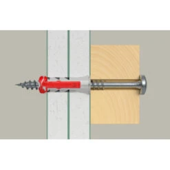 Fischer Universeelplug DuoPower 8x40mm Met Bolkopschroef 50 Stuks -Meubel Pracht 123 4786