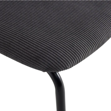 GAMMA Eetkamerstoel Job Rib Warmgrijs 7 GAMMA Eetkamerstoel Job Rib Warmgrijs - Afbeelding 5