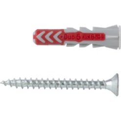 Fischer Universeelplug DuoPower 5x25mm Met Schroef 50 Stuks
