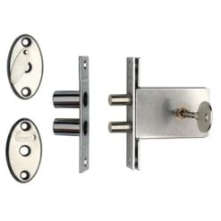 Nemef Veiligheidsbijzetslot SKG 1-ster Doorn 47mm Gelijksluitend 2 Stuks