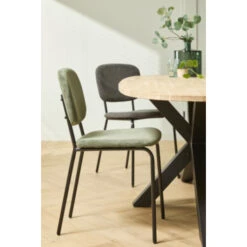 GAMMA Eetkamerstoel Job Rib Warmgrijs 15 GAMMA Eetkamerstoel Job Rib Warmgrijs -Meubel Pracht 123 481