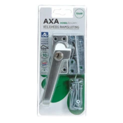 AXA Raamsluiting Met Slot SKG 1-ster Links Aluminium -Meubel Pracht 123 4850