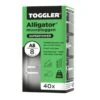Toggler Alligatorplug A8 8 Mm 40 Stuks -Meubel Pracht 123 4866