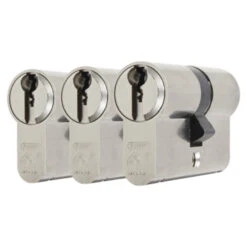 Abus Veiligheidscilinder 30/30 Mm E70NM SKG3 3 Stuks