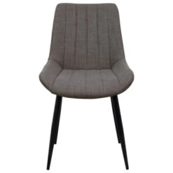 GAMMA Eetkamerstoel Brian Gestoffeerd Wamgrijs