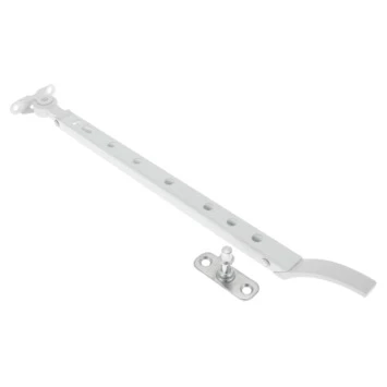 GAMMA Raamuitzetter Uitzetijzer Wit 30 Cm Buitendraaiend 4 GAMMA Raamuitzetter Uitzetijzer Wit 30 Cm Buitendraaiend - Afbeelding 2