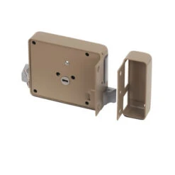 Yale Oplegslot Met Buitencilinder Los Grijs Gelakt 615-50mm -Meubel Pracht 123 5161