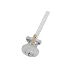 Yale Oplegslot Met Buitencilinder Los Grijs Gelakt 615-50mm -Meubel Pracht 123 5165