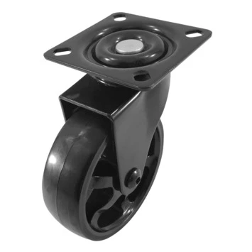 Zwenkwiel Kunststof Met Plaatbevestiging 75mm Tot 50kg 3 Zwenkwiel Kunststof Met Plaatbevestiging 75mm Tot 50kg