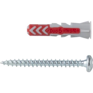 Fischer Universeelplug DuoPower 5x25mm Met Bolkopschroef 50 Stuks 3 Fischer Universeelplug DuoPower 5x25mm Met Bolkopschroef 50 Stuks